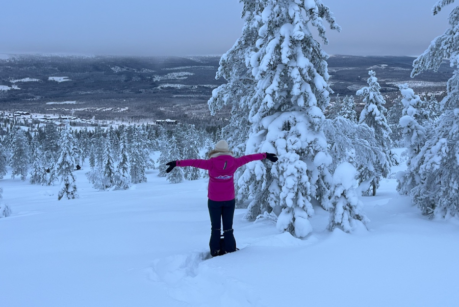 Warm en stijlvol de piste af